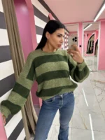 Forest Stripes – Πράσινο / Λαδί