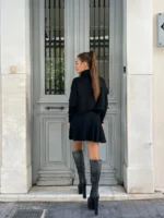 Classic Black Knit Set - Image 2