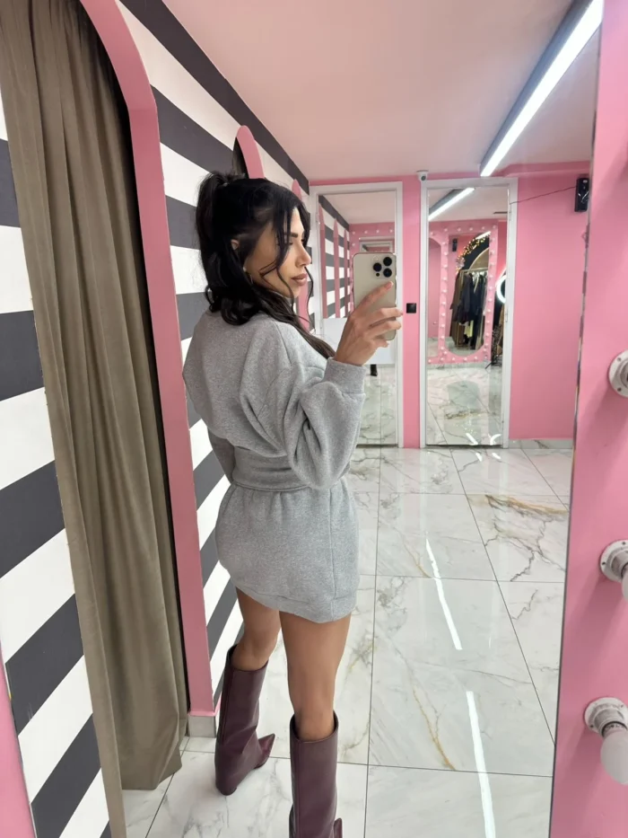 Grey Street Mini Dress - Image 2