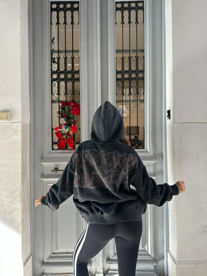 Rebel Patch Hoodie - Image 2