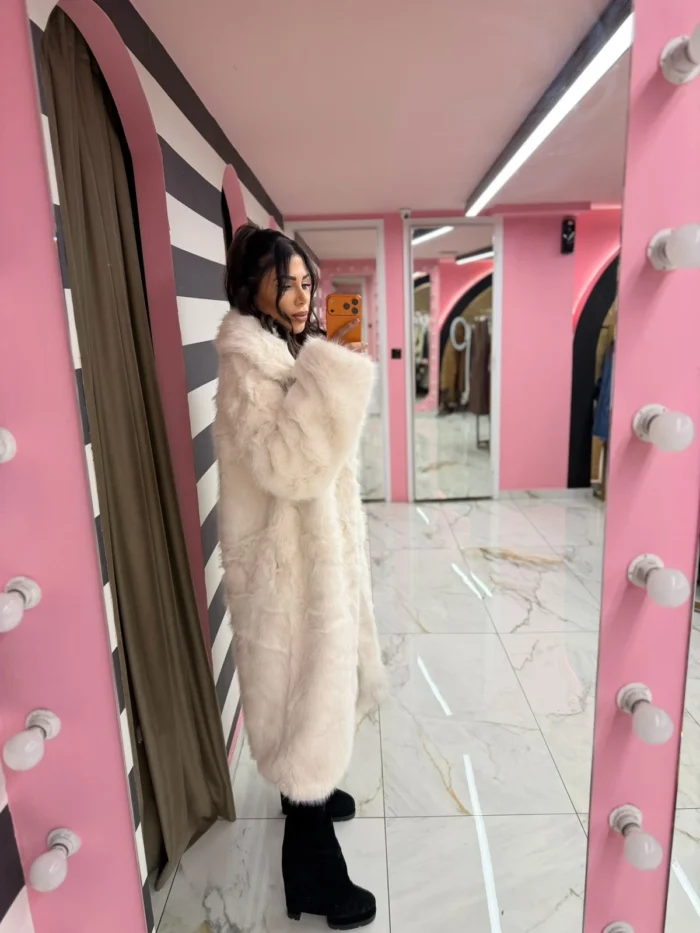 Snow Angel Fur Coat - Image 2