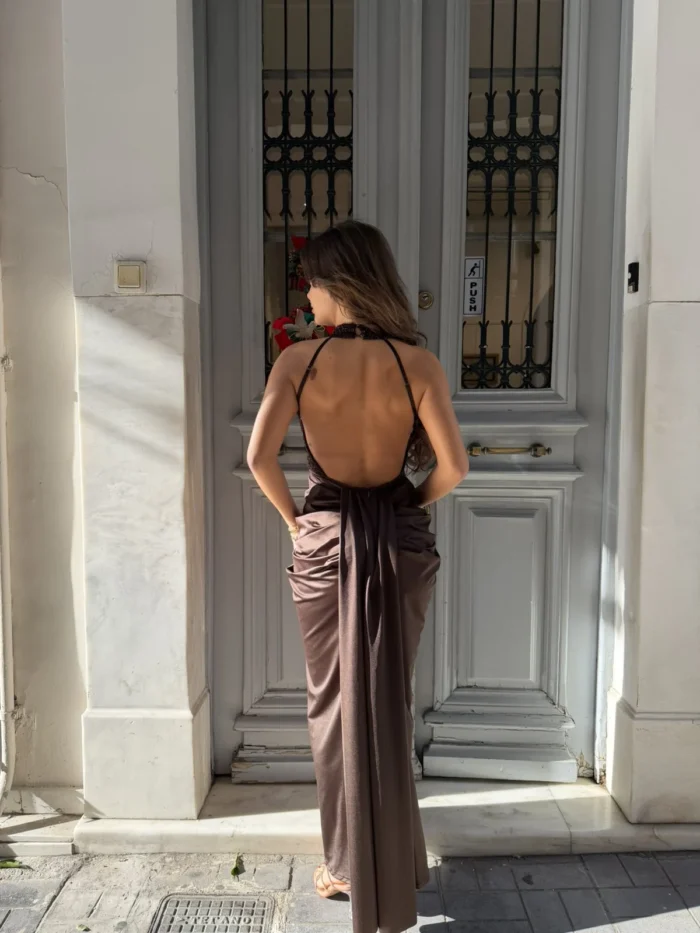 Maxi Dress  Chocolate Desire - Image 2