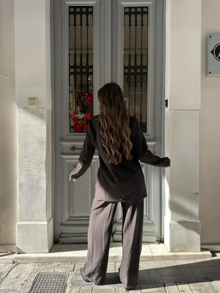 Cofee Diamond Suit - Image 2