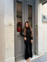 Black Velvet Icon Maxi Dress