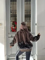 Daisy Rebel Jacket – Ζακέτα με Παγιέτες & Σχέδιο - Image 3