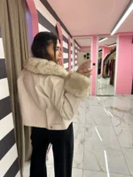 Fur Touch  – Μπεζ - Image 2