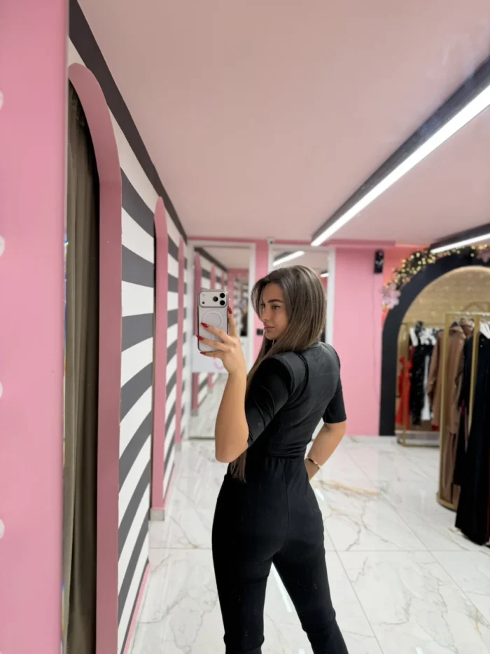 Black Essential Bodysuit - Image 2