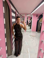 Mocha Glow Maxi Dress