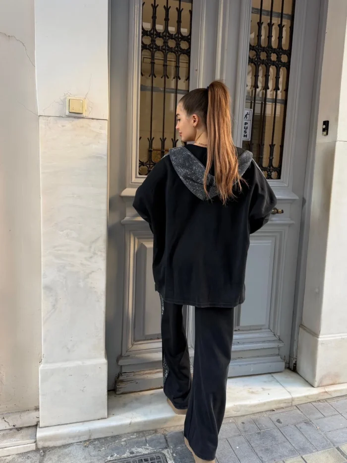 Spark Hoodie Set – Black Edition - Image 2