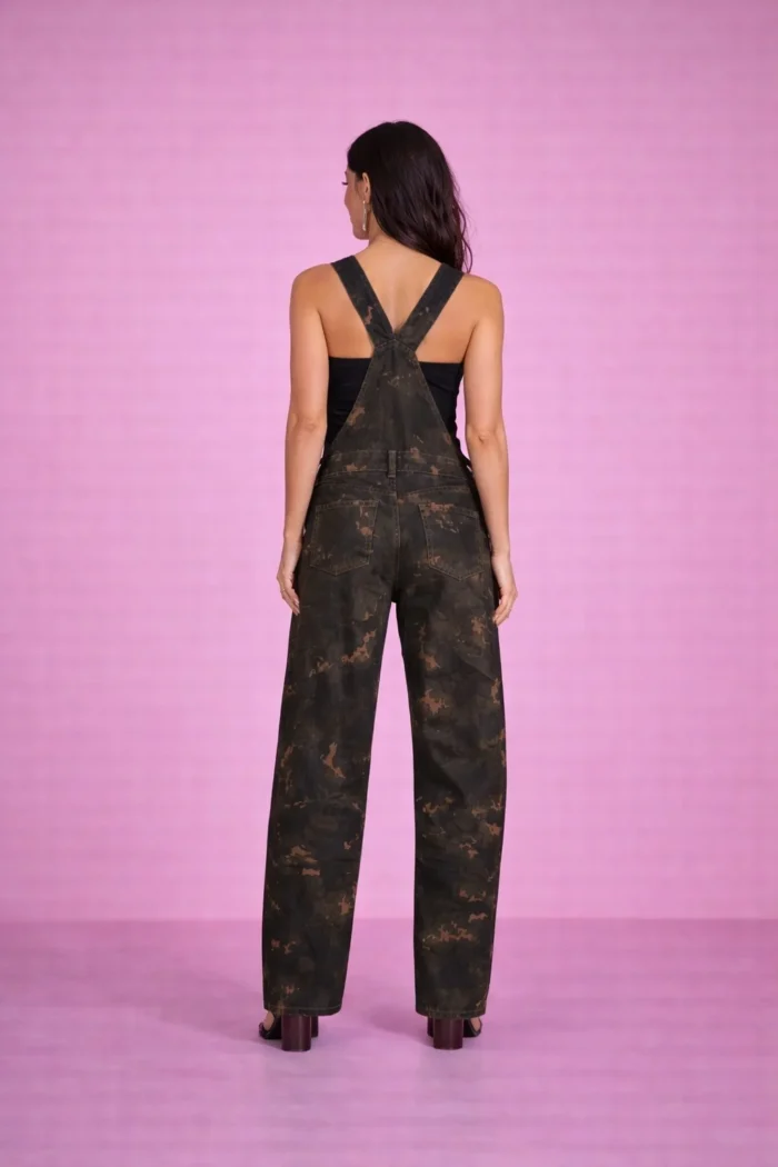 Rebel Wash Denim Overalls - Image 2