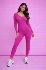 FlexFit Ribbed Jumpsuit