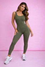 SculptFit Ribbed Jumpsuit - Image 6