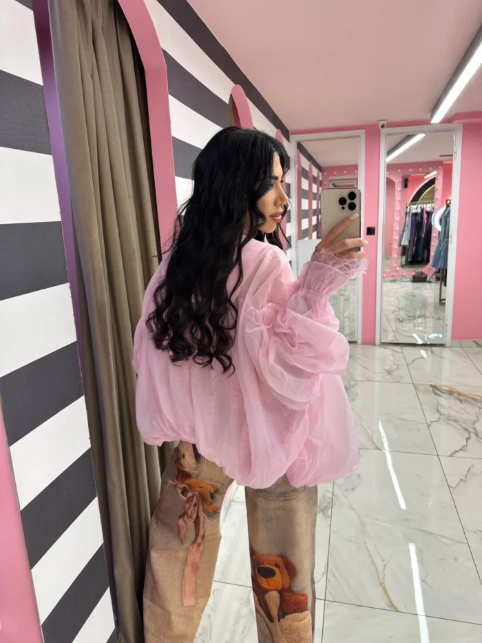 Blush Lace Jacket - Image 2