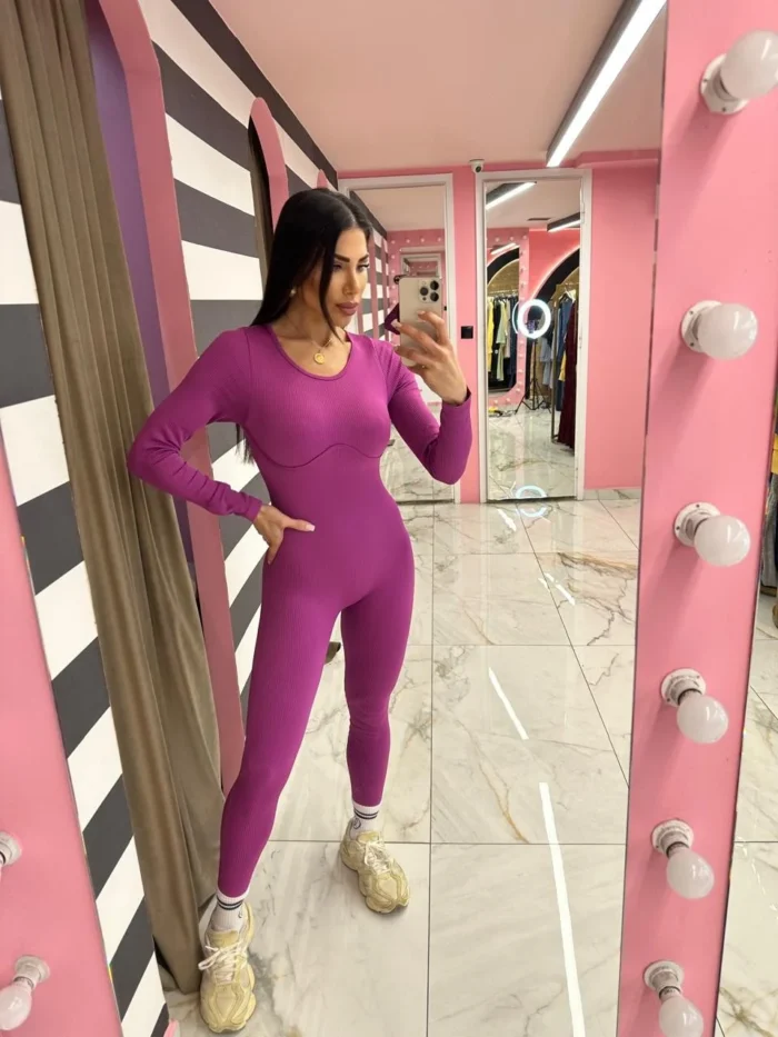 FlexFit Ribbed Jumpsuit - Image 4