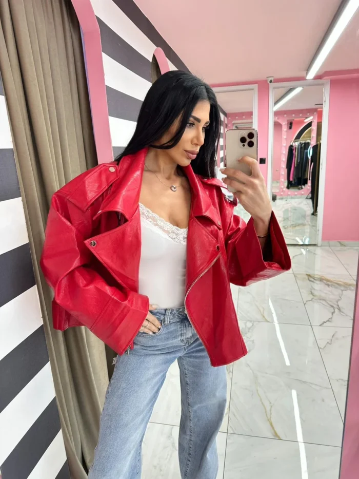 Red Rebel Jacket - Image 2