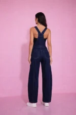 Classic Fit Denim Overalls - Image 2