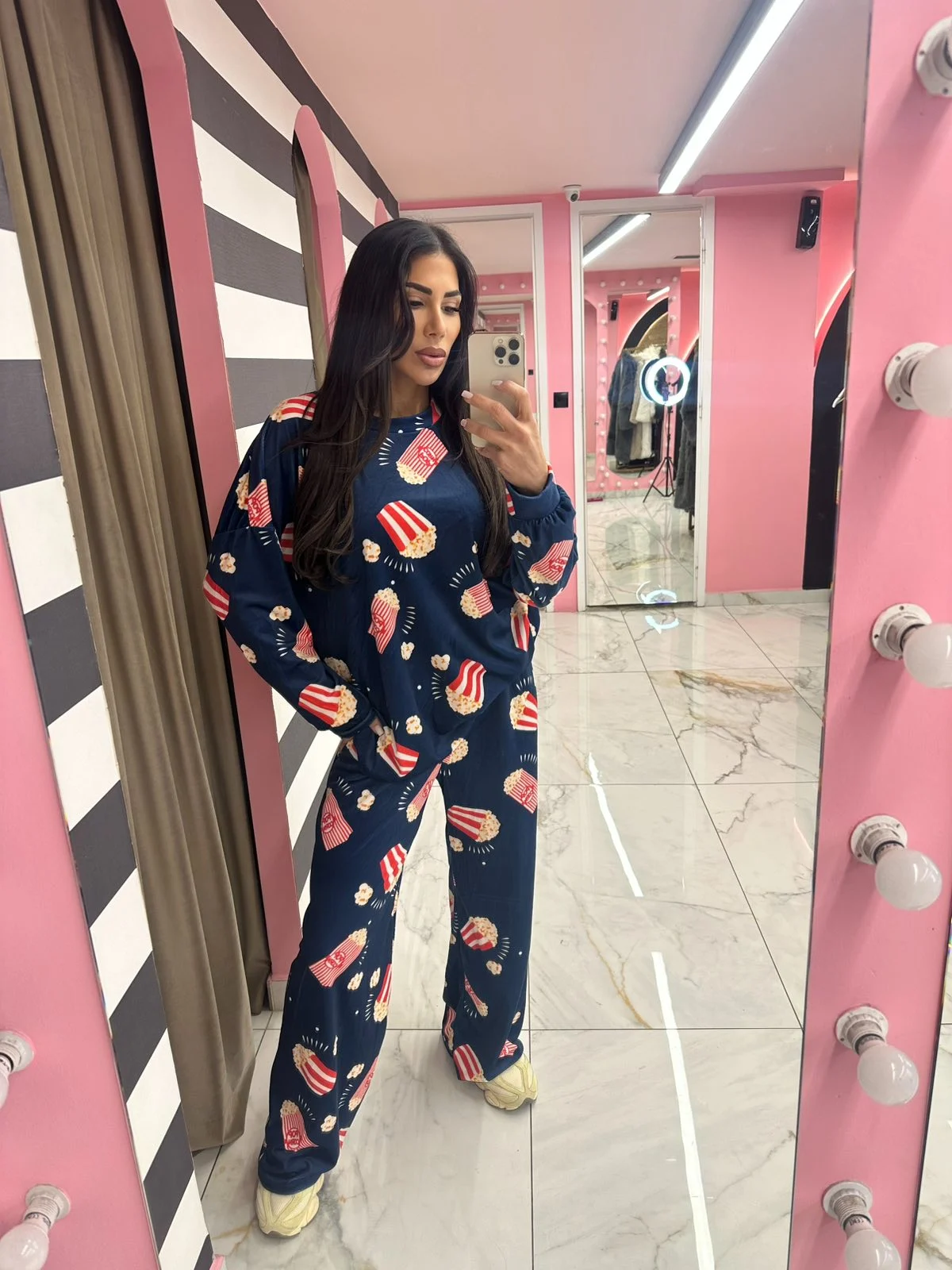 0-02-05-d1a35071d11607a3d3c4a9d9e53d61b37e35ee2dc0f161ba6a819c0e96c4a0bc_22350e58c38 Popcorn Night Pyjama Set - Image 1