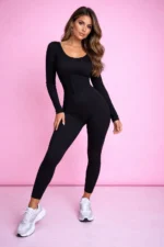 ShapeLuxe Ribbed Jumpsuit - Image 6