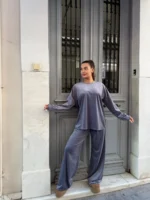 Σετ Velour Soft Touch –  Smoky Grey