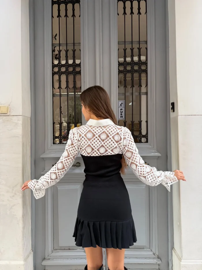 Lace Muse Top – Black - Image 2