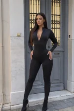 Midnight Sculpt Jumpsuit