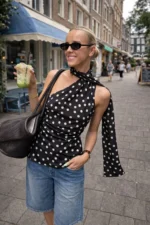 Polka Chic Top