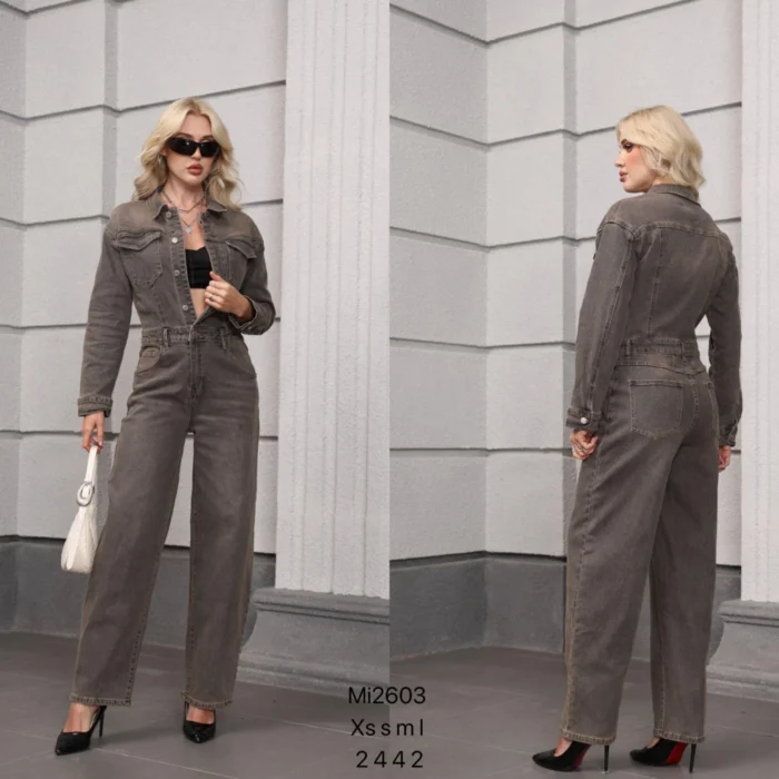 Urban Denim Jumpsuit - Image 4