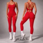 INÉA Red Sculpt Jumpsuit