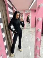 Sculpt Fit Zip Set – Black