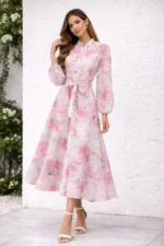 Romantic Bloom Maxi Dress - Image 5