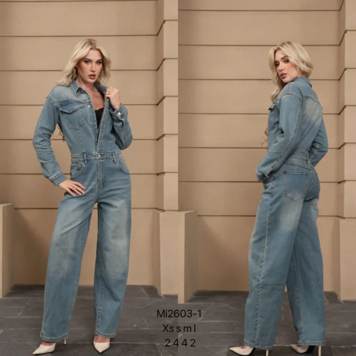 Urban Denim Jumpsuit - Image 6