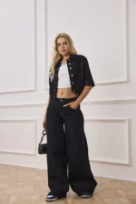 Urban Flow Wide Leg Jeans - Image 3