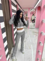 Set Houndstooth Vibes