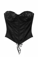 Satin Glow Corset Top