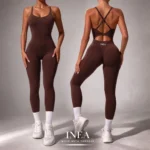 INÉA Chocolate Sculpt Jumpsuit