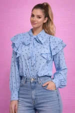 Polka Romance Blouse - Image 3