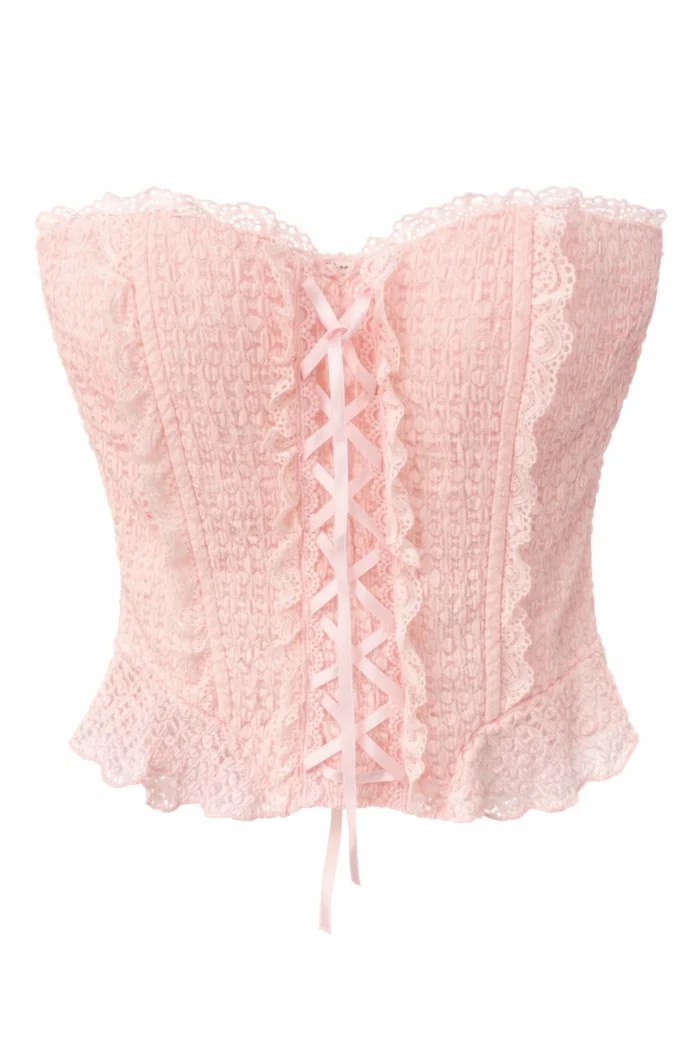 Lace Romance Corset Top - Image 2