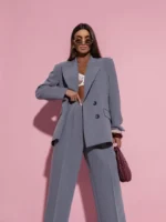 Chic Tailored Suit Set - Image 5