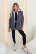 Urban Hoodie Blazer - Image 2