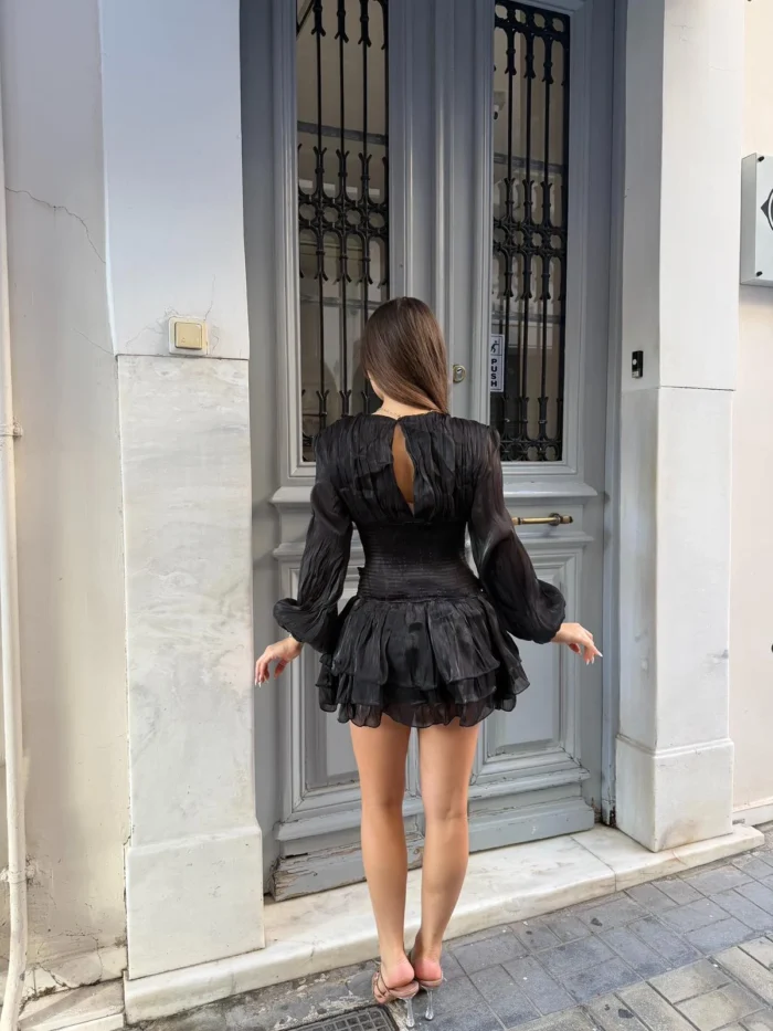 Midnight Allure Mini Dress - Image 2