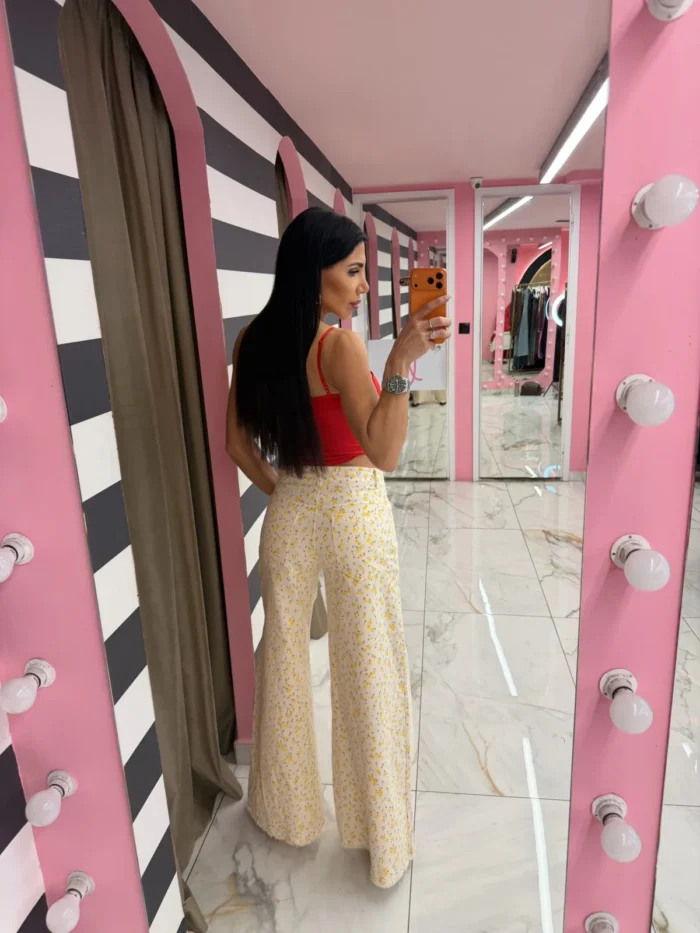 Sunny Bloom Wide Leg Jeans - Image 2