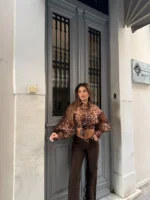 Wild Muse Leopard Top