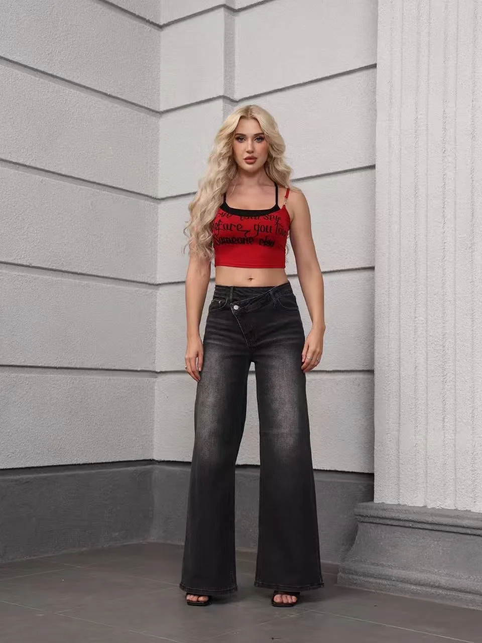 0-02-05-1b01e3adb3008bb1875b05010266550b97e78e7d630289f762273086ef90771a_220edd379b3 Flex Curve Denim Pants - Image 1