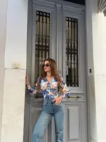 Floral Shape Bodysuit - Image 6