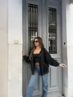 Urban Patch Oversized Jacket - Image 2