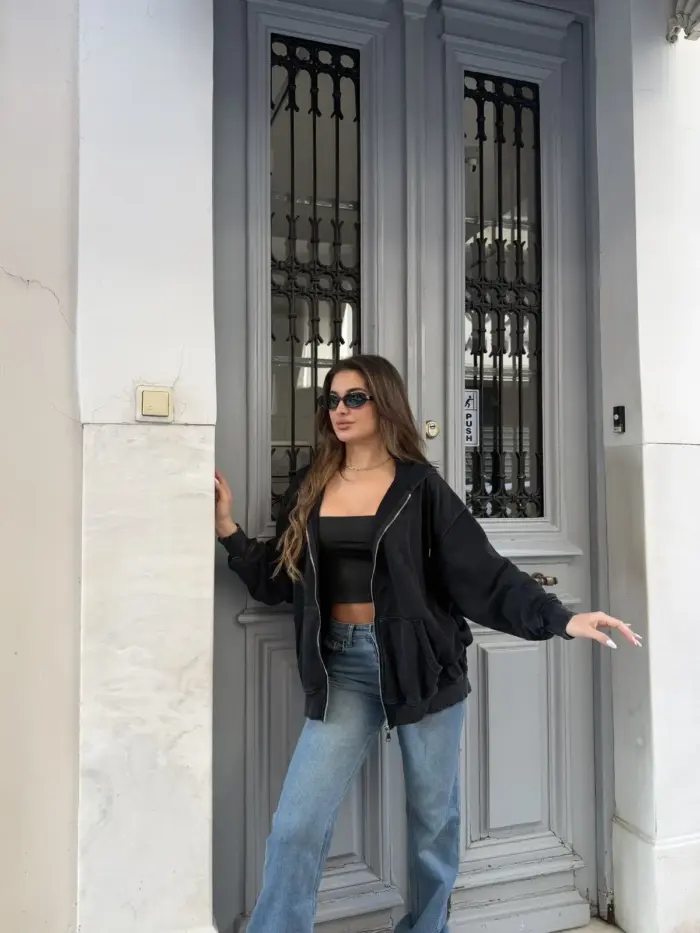 Urban Patch Oversized Jacket - Image 2