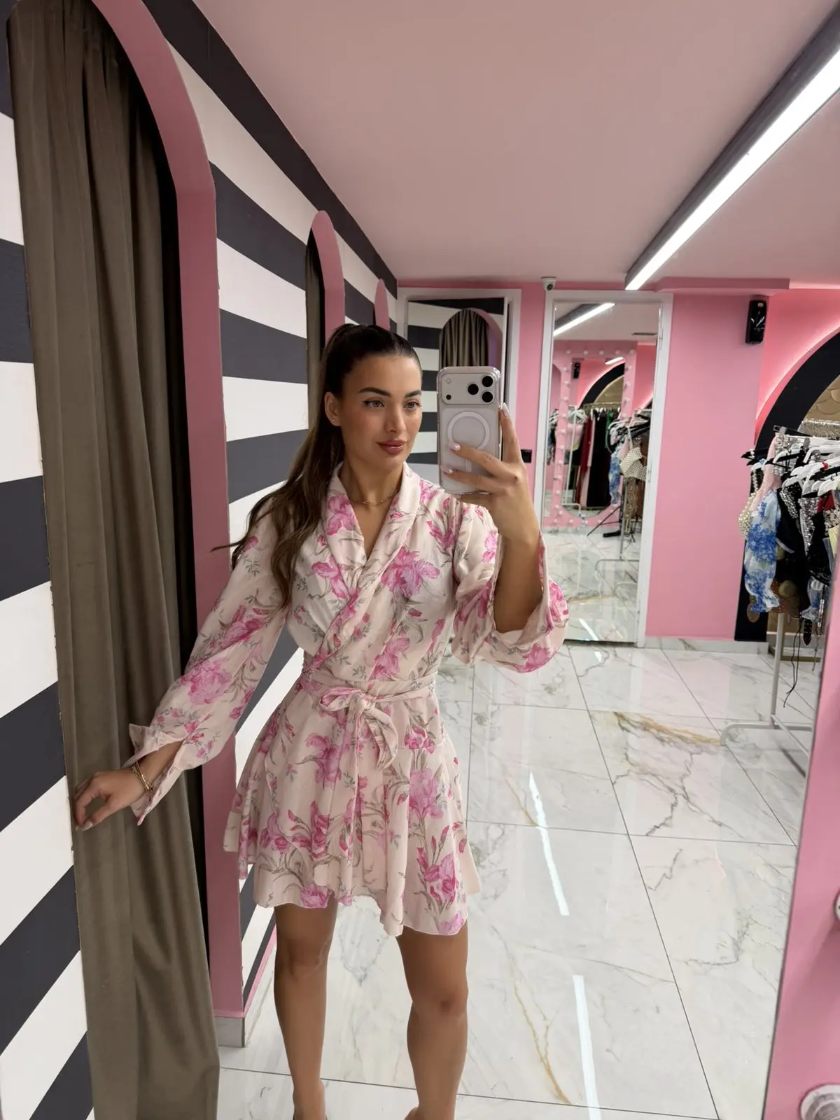 0-02-05-42bf1cdab99687a03990bceb712b95c3f51c510a5bfa65e10a767c81521cd78f_220cb808ec8 Pink Bloom Dress - Image 1