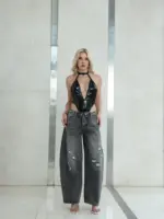 Urban Loose Denim Pants - Image 3