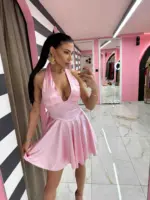 Satin Glow Dress