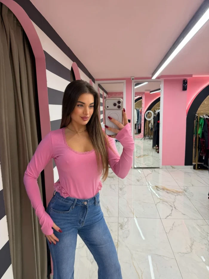 Lace Touch Bodysuit - Image 5